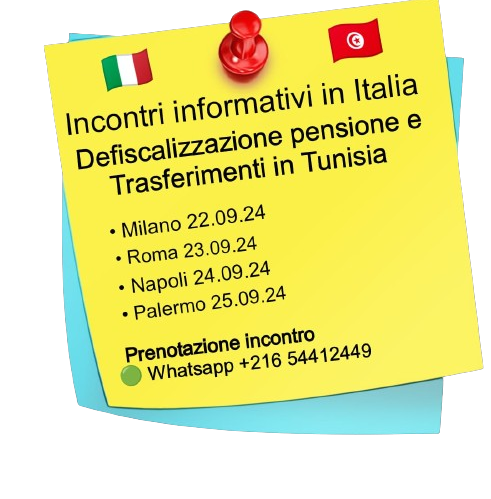 Incontri in Italia per Trasferimenti in Tunisia